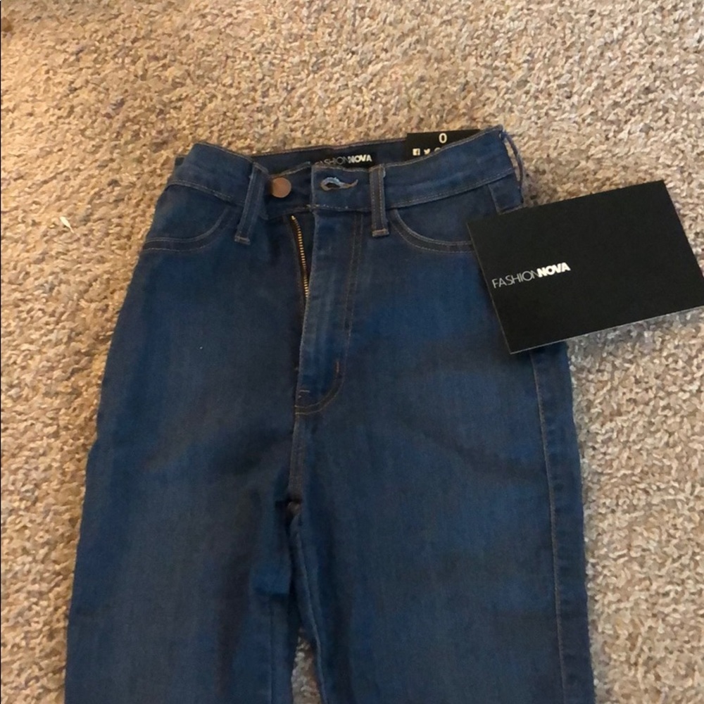 Fashion Nova NWT classic high waist skinny jeans